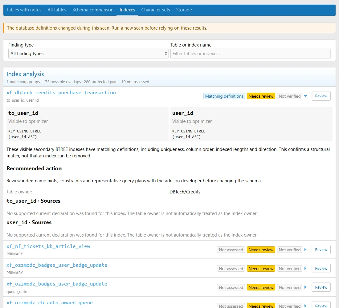 [XB] Table Checker: Database Analytics & Storage Tracking | xenBaker ...
